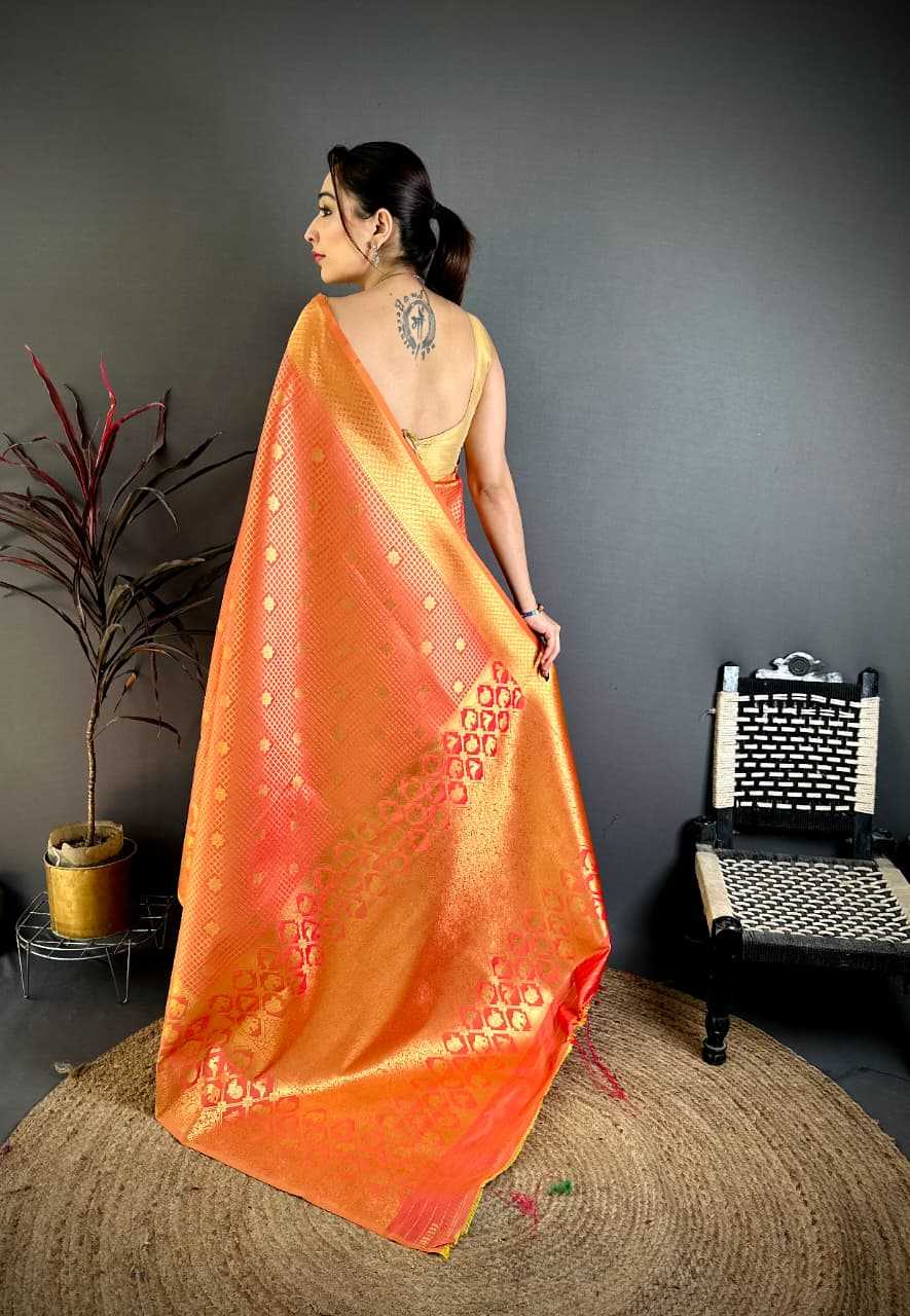 Ioniq Banarasi Soft Silk Saree