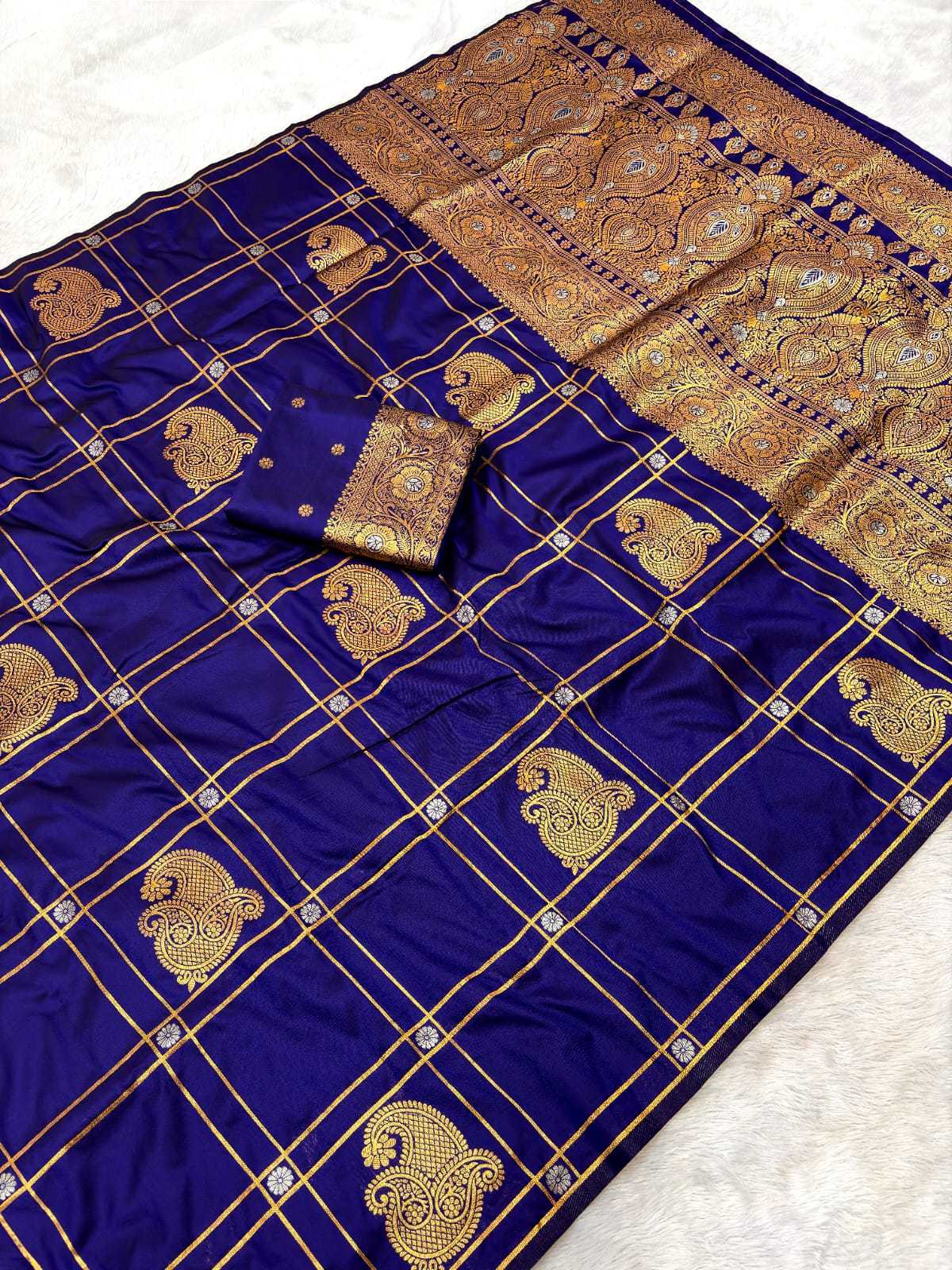 Janhvi Banarasi Soft Silk Saree