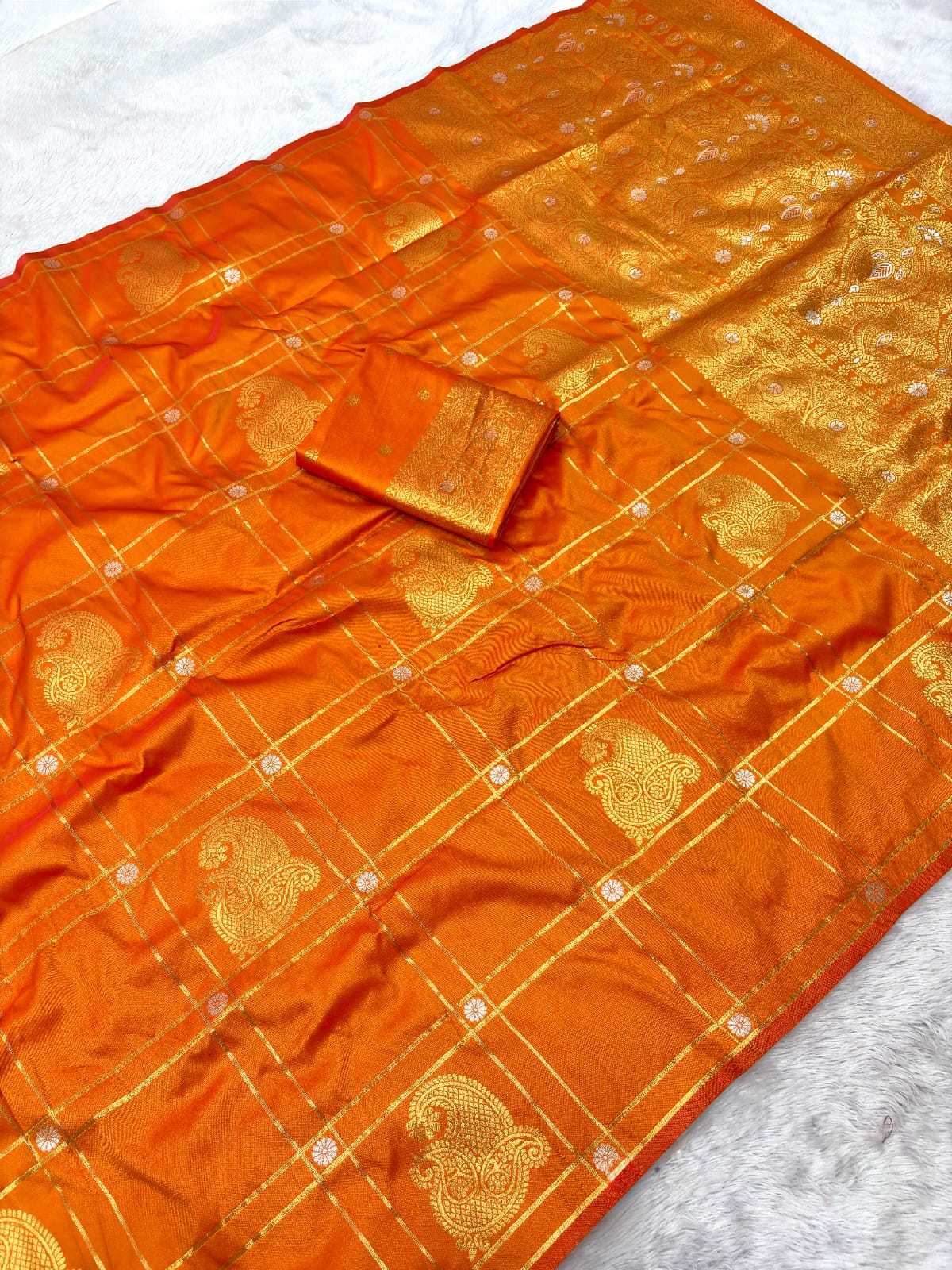 Janhvi Banarasi Soft Silk Saree