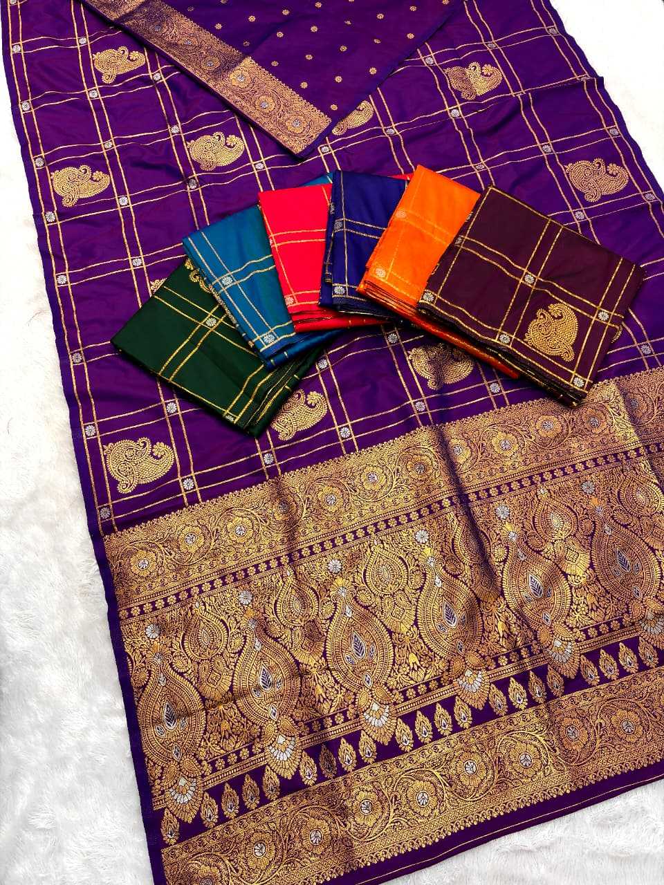 Janhvi Banarasi Soft Silk Saree