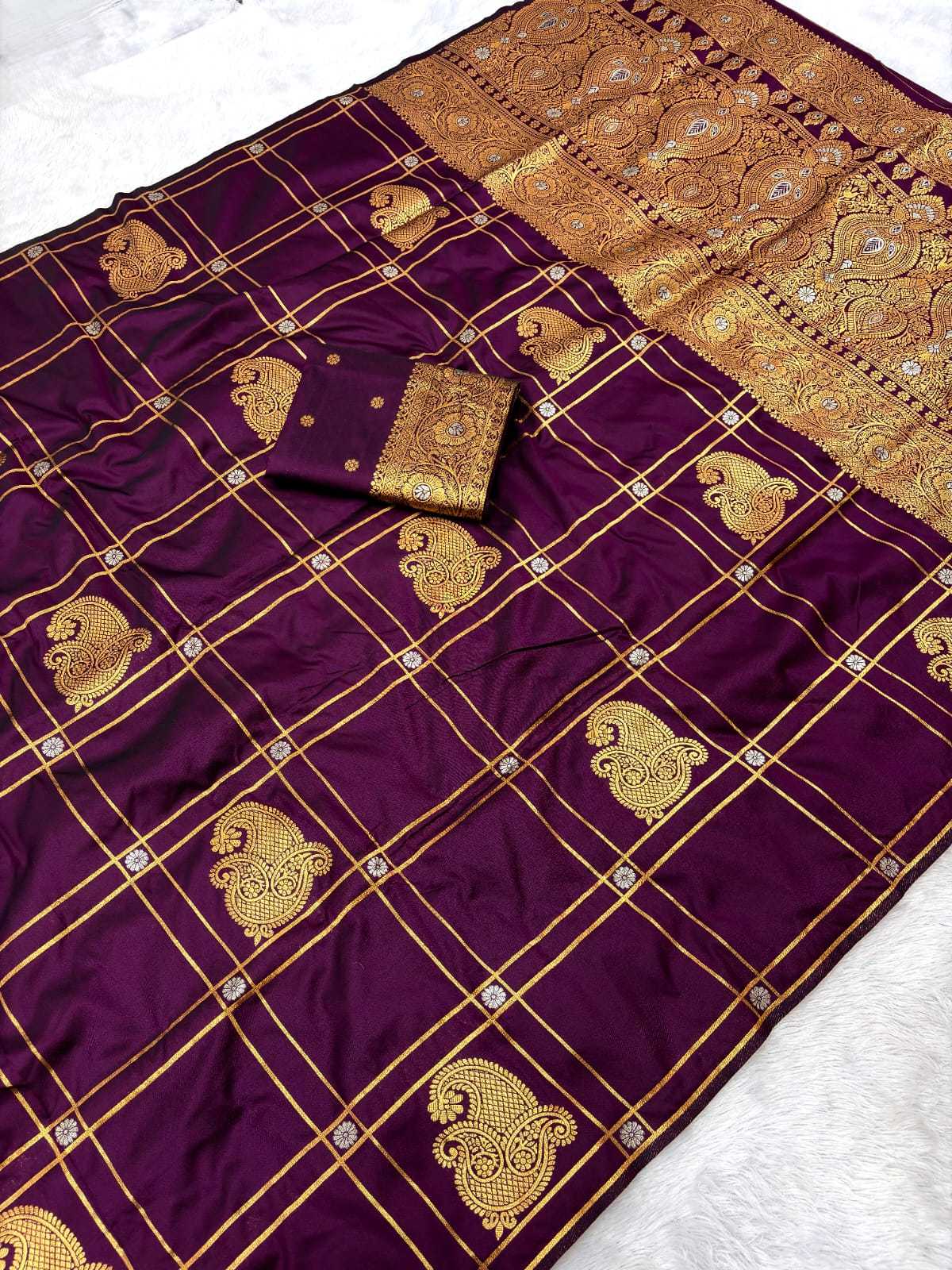 Janhvi Banarasi Soft Silk Saree