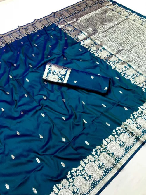 Kaira Banarasi Soft Silk Saree