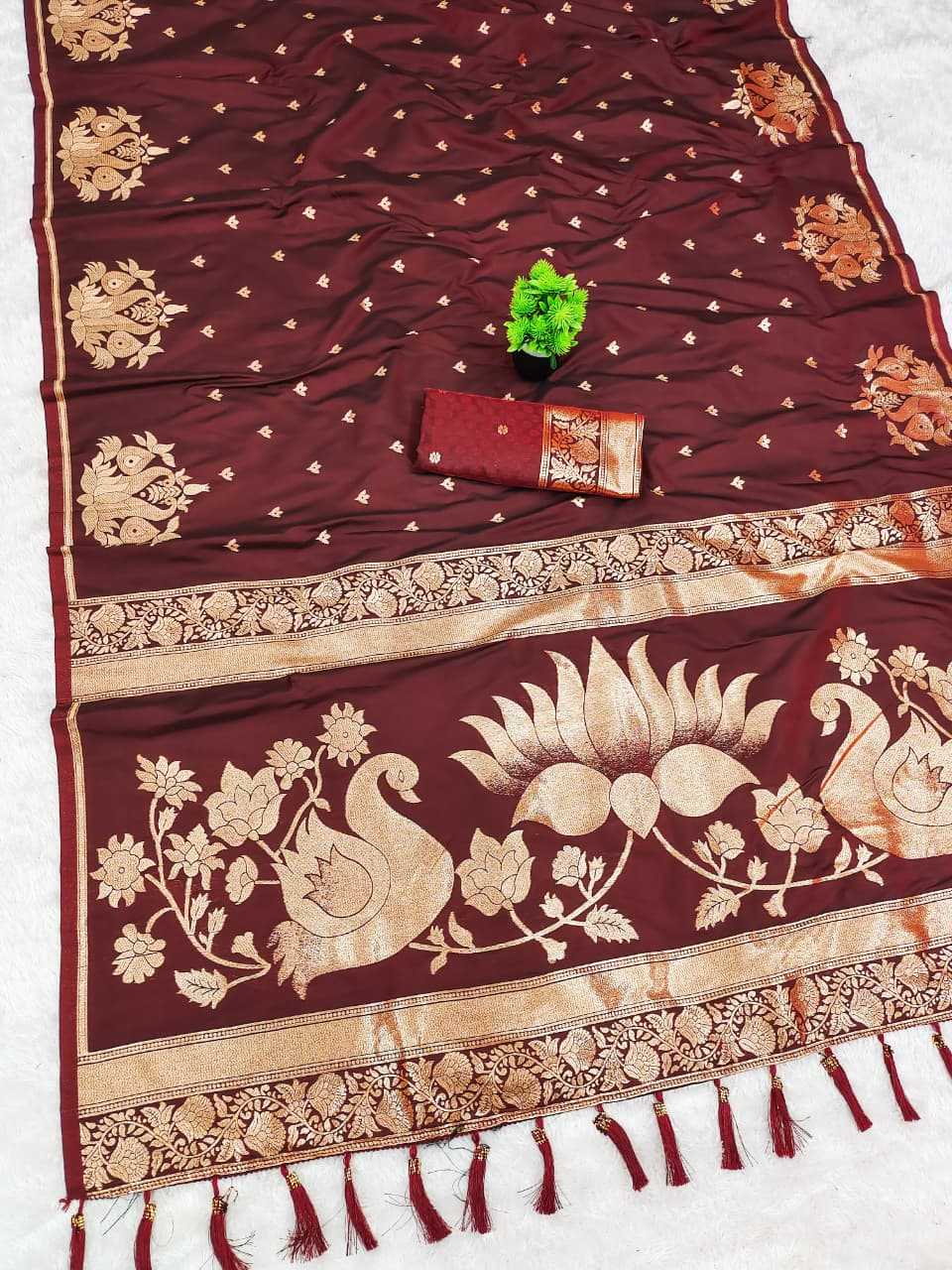 Zari Border Saree
