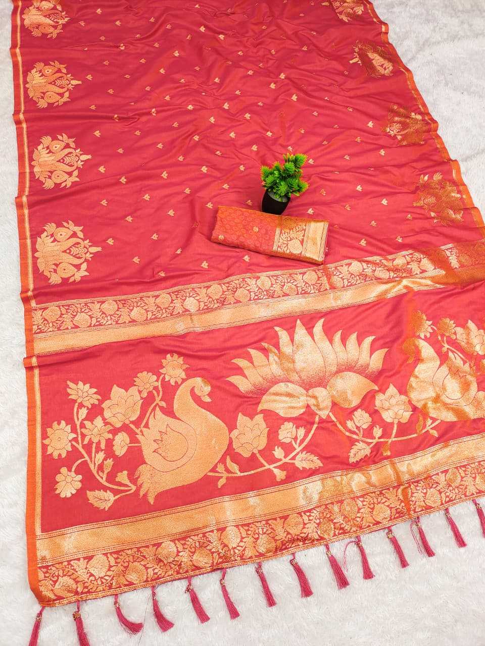 Zari Border Saree