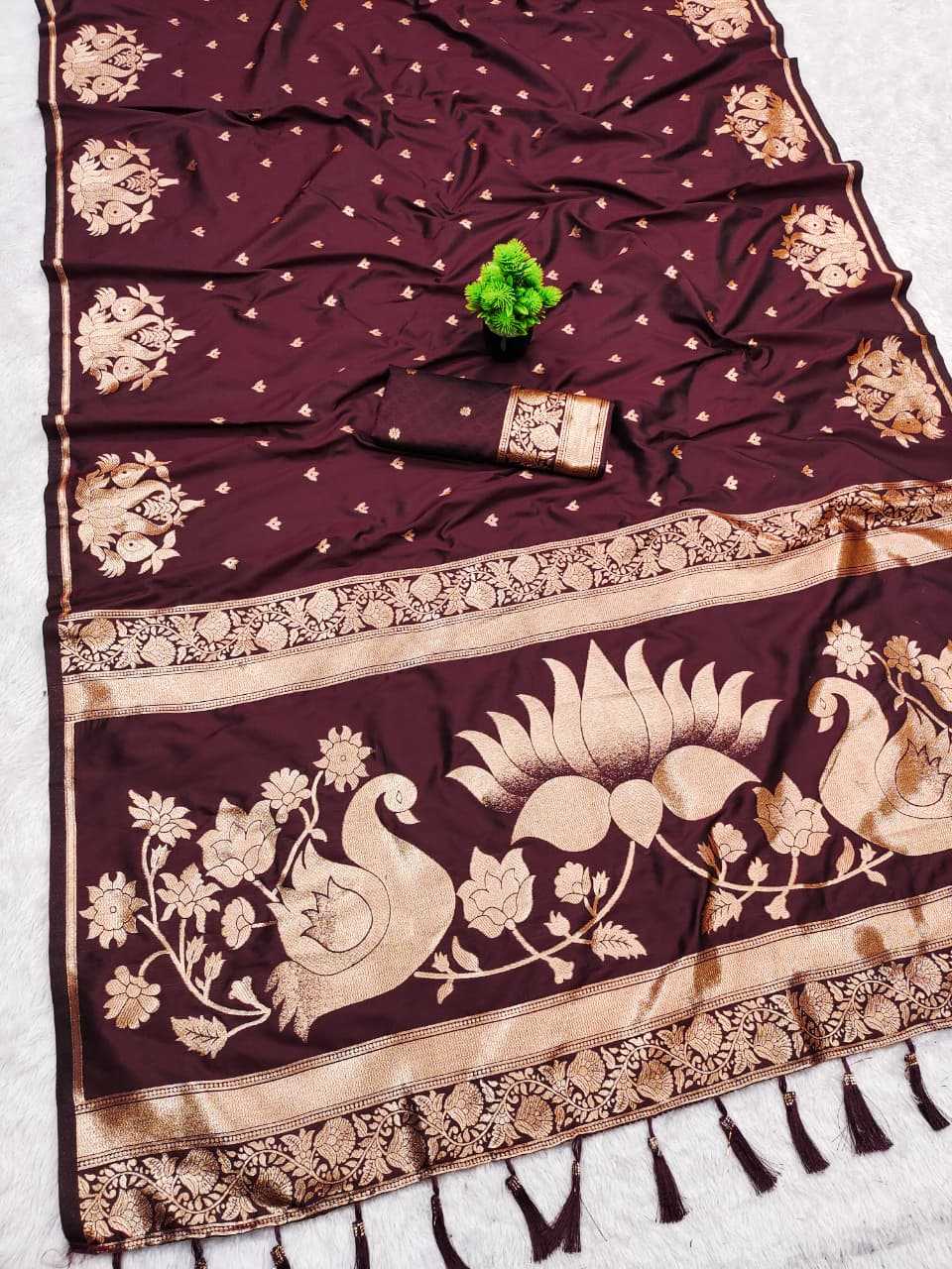 Zari Border Saree