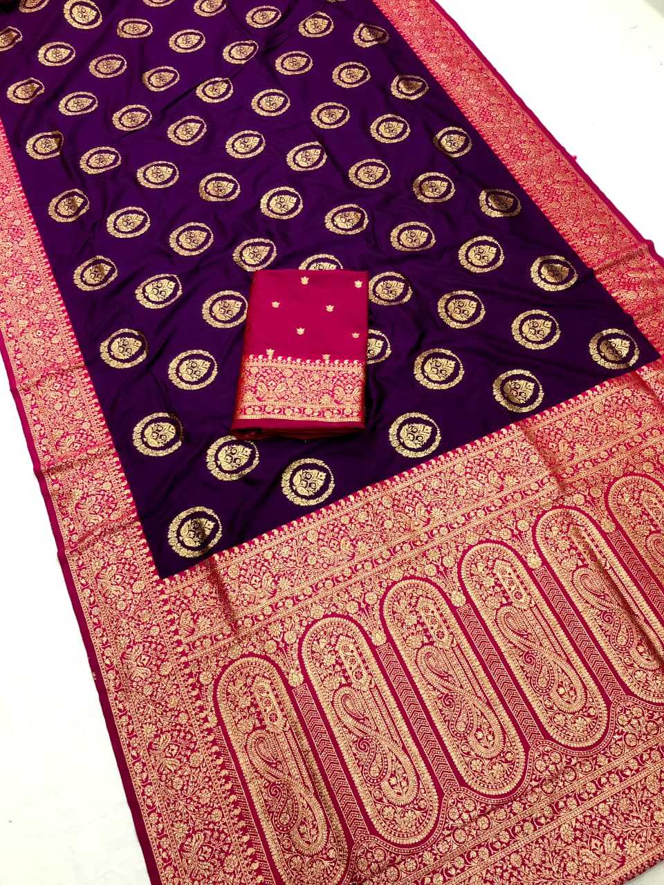 Kylaq Banarasi Soft Silk Saree