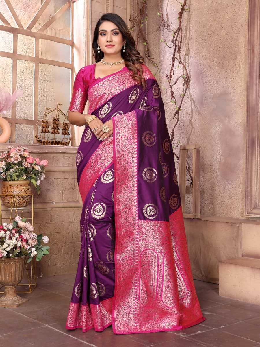 Kylaq Banarasi Soft Silk Saree