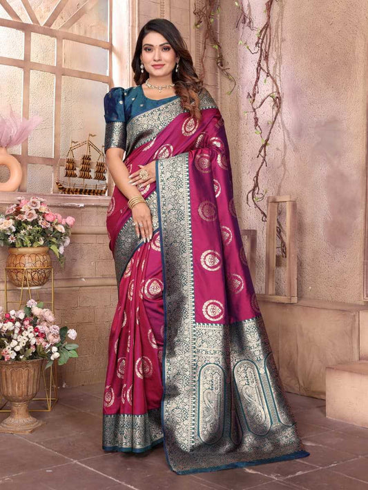 Kylaq Banarasi Soft Silk Saree