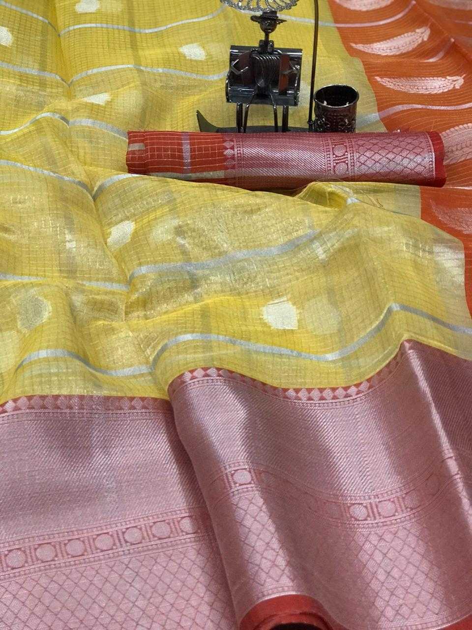 Organza Silk Designer Saree