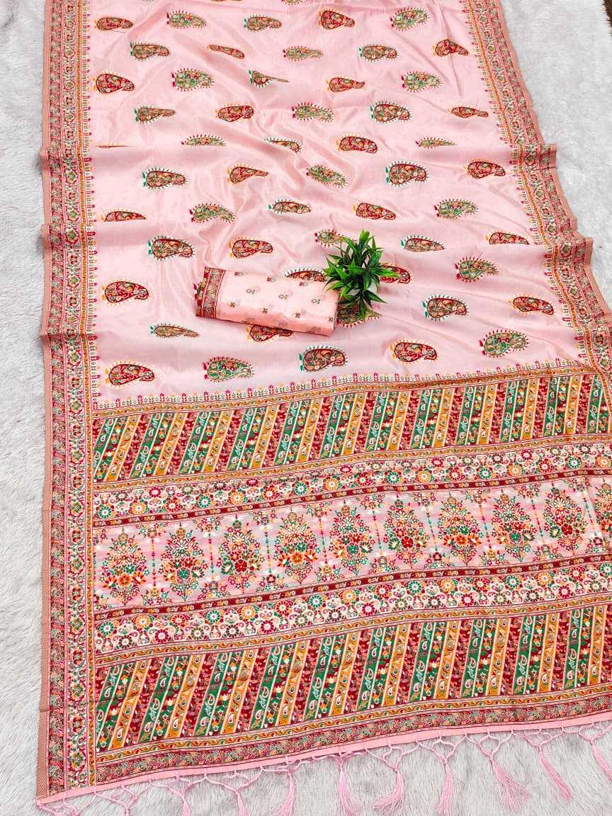 Samaira Soft Kashmiri Silk Saree