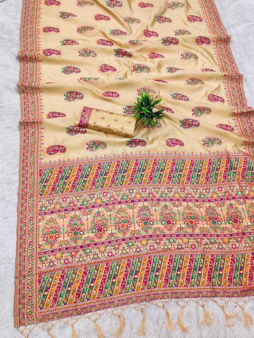 Samaira Soft Kashmiri Silk Saree