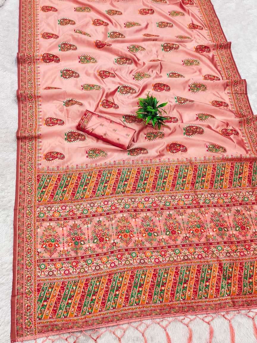 Samaira Soft Kashmiri Silk Saree
