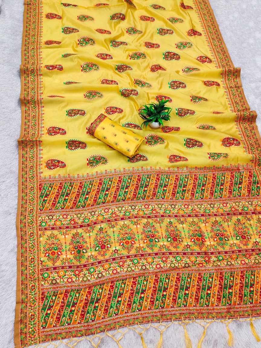 Samaira Soft Kashmiri Silk Saree