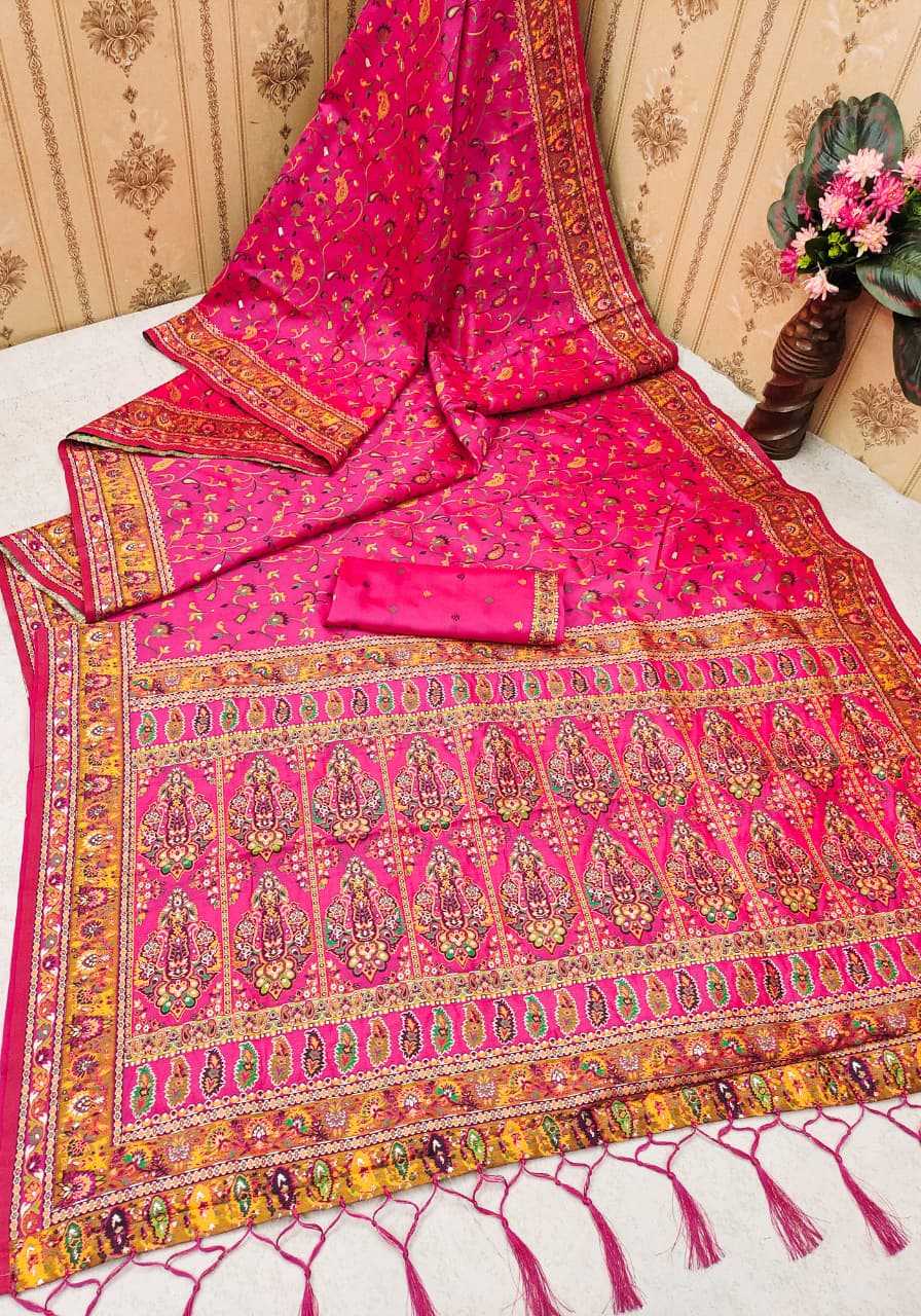 Superb Pashmina Designer Silk Saree