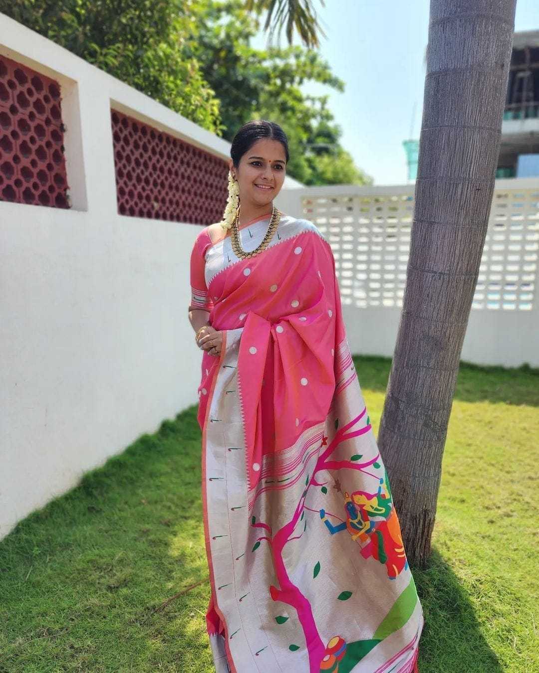 Jacquard Saree