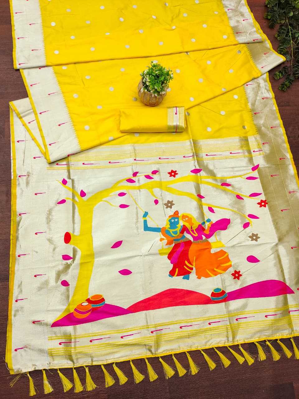 Jacquard Saree