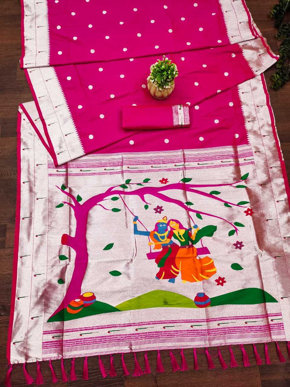 Jacquard Saree