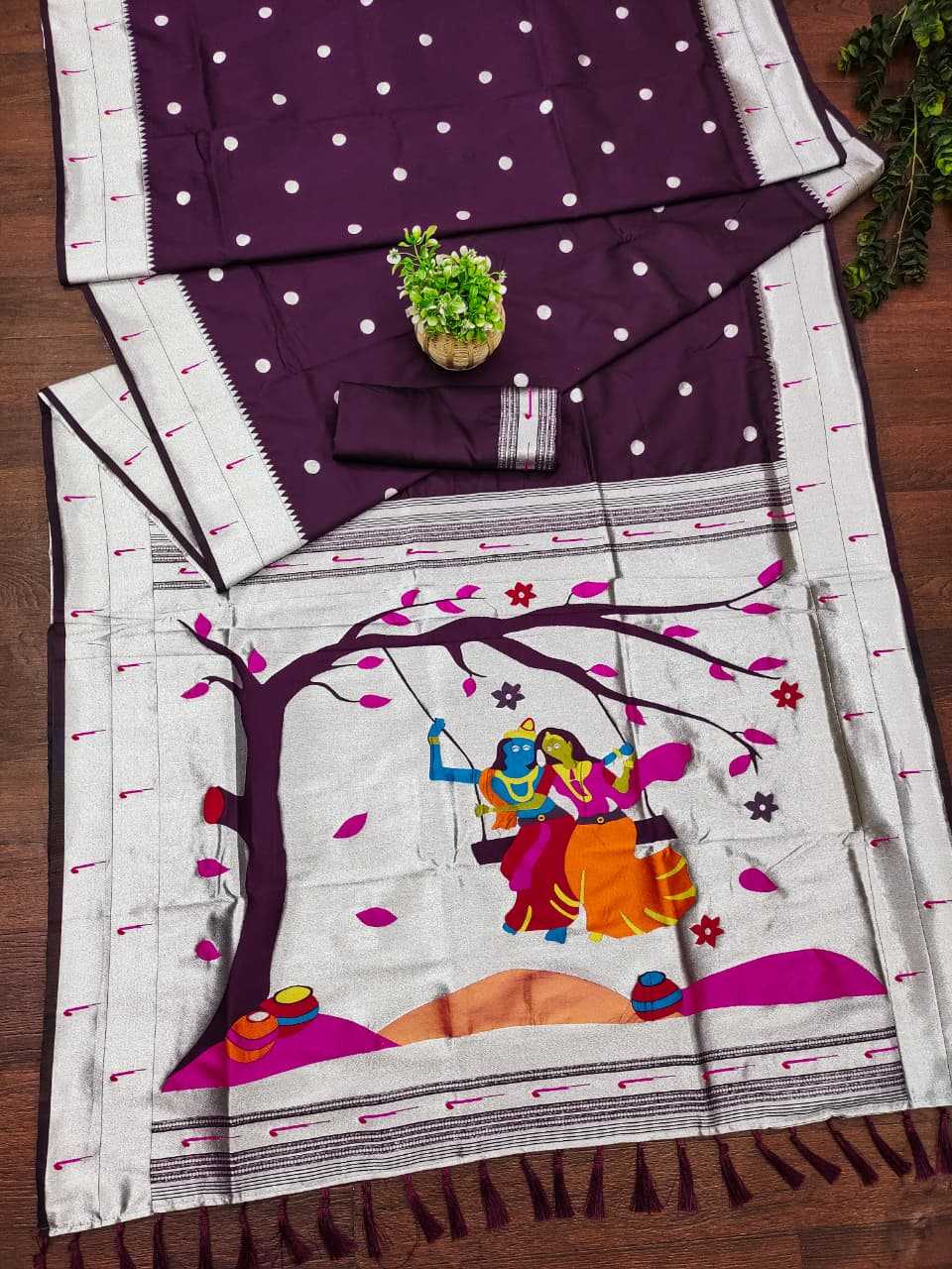 Jacquard Saree