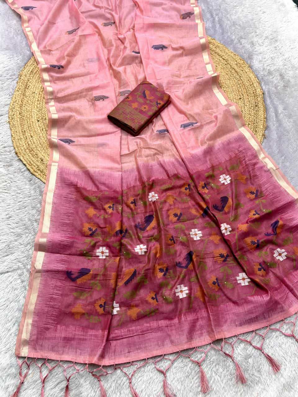 Vinfast Soft Cotton Butta Saree
