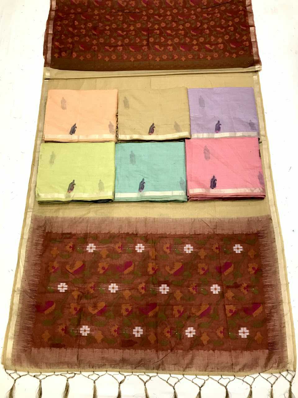 Vinfast Soft Cotton Butta Saree