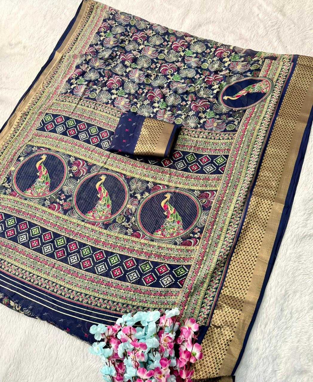 Pure Silk Designer Saree