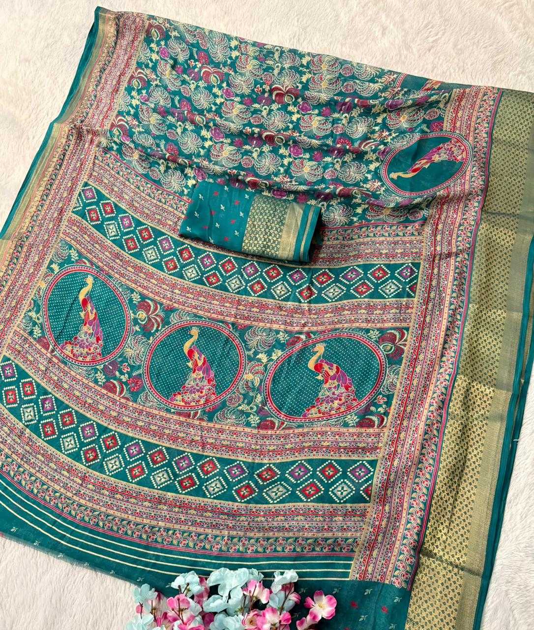 Pure Silk Designer Saree
