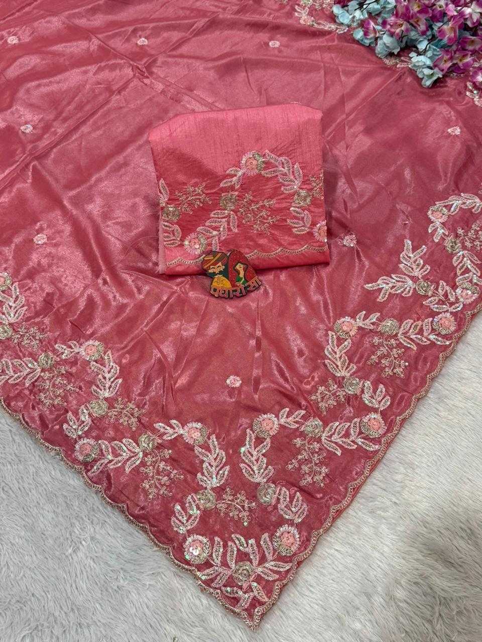 Crepe Silk Party Wear Saree