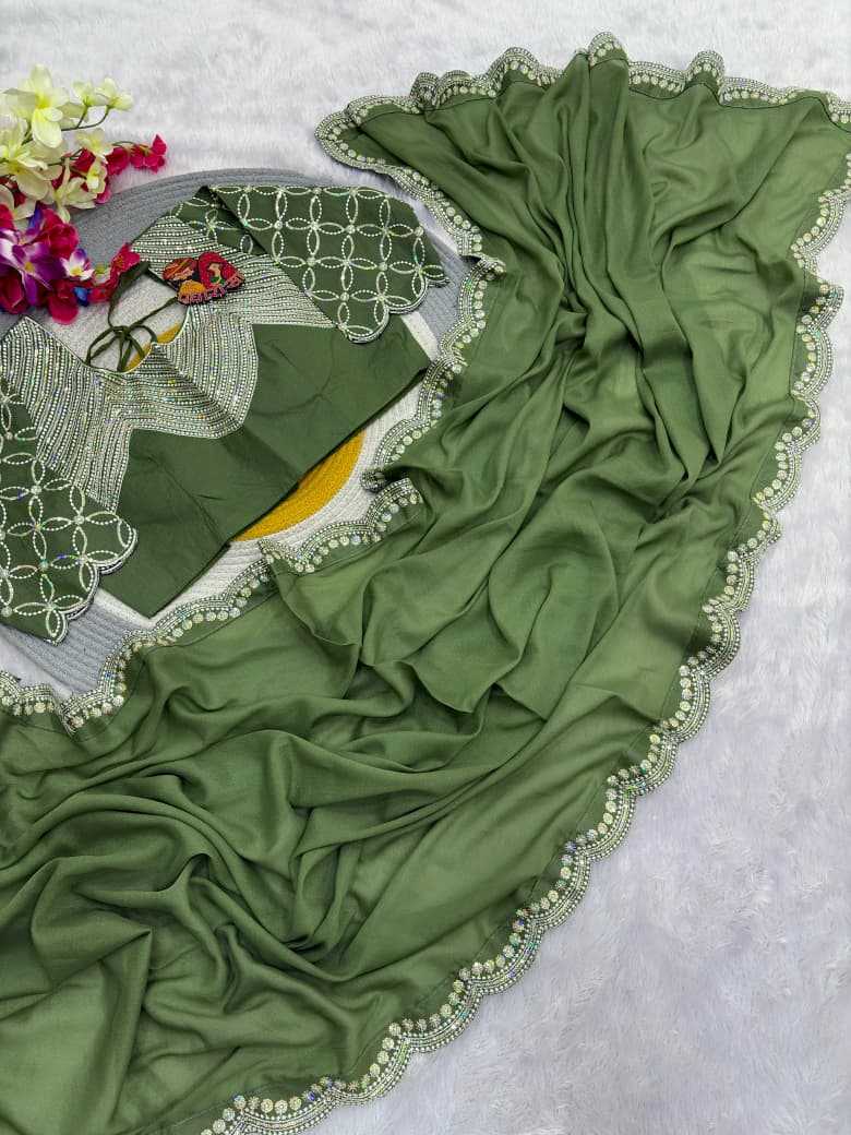 CAT Rangoli Silk Designer Saree
