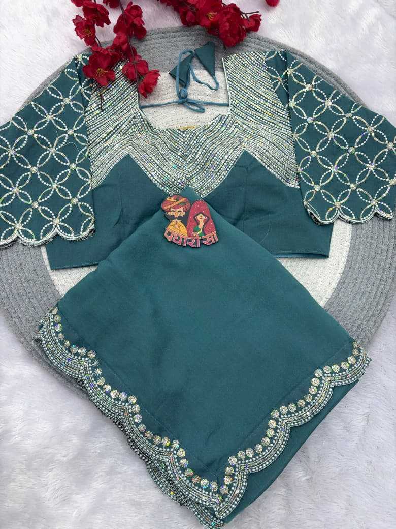 CAT Rangoli Silk Designer Saree