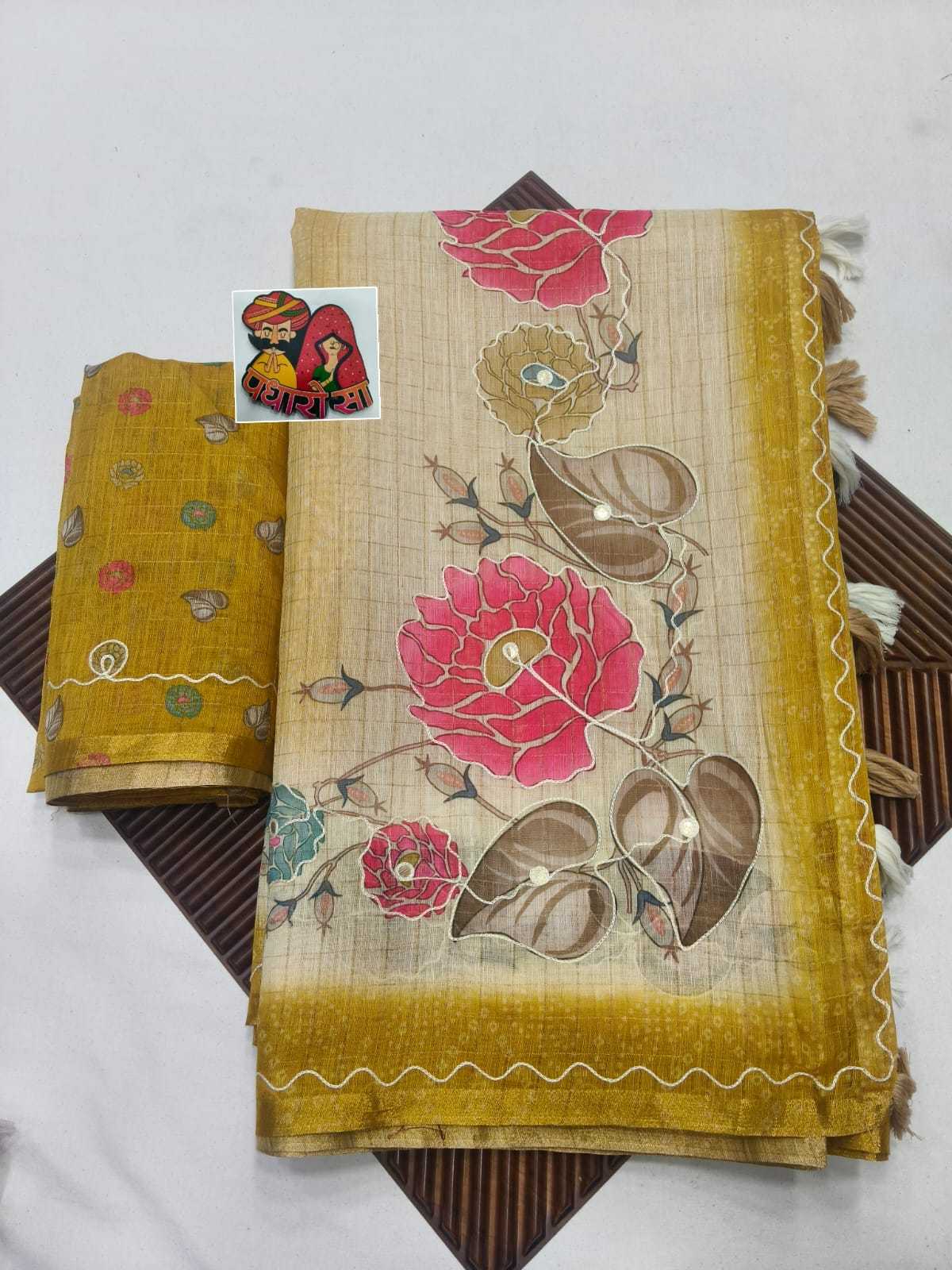 Simran Cotton Designer Saree