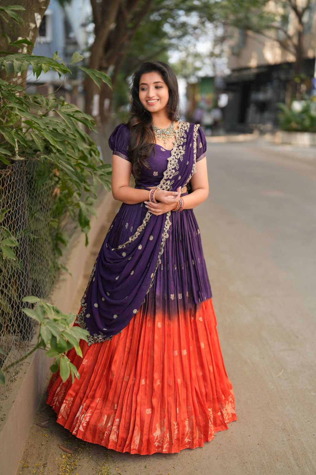 Viscose Designer Lehenga