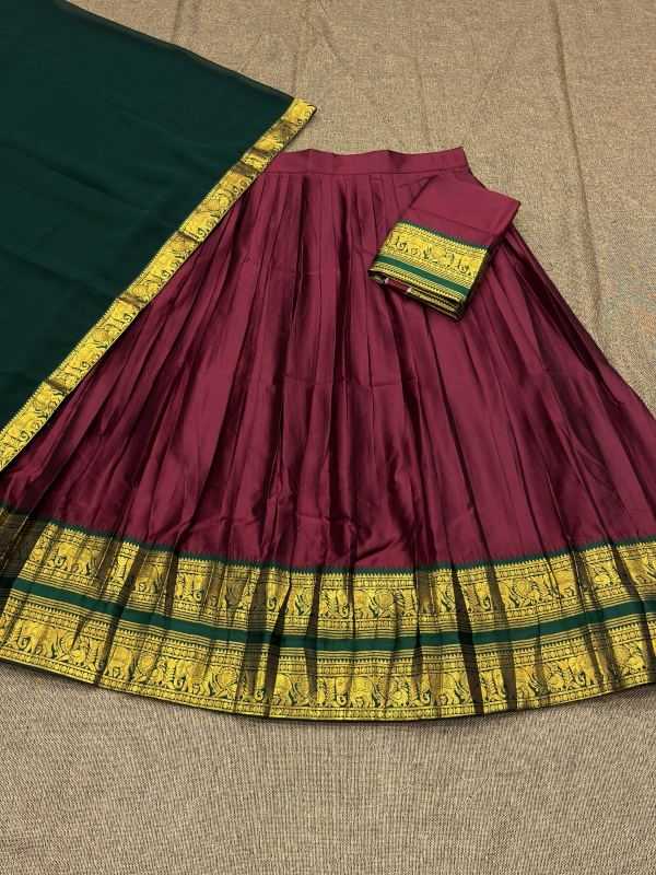 Kanjivaram Silk Designer Lehenga