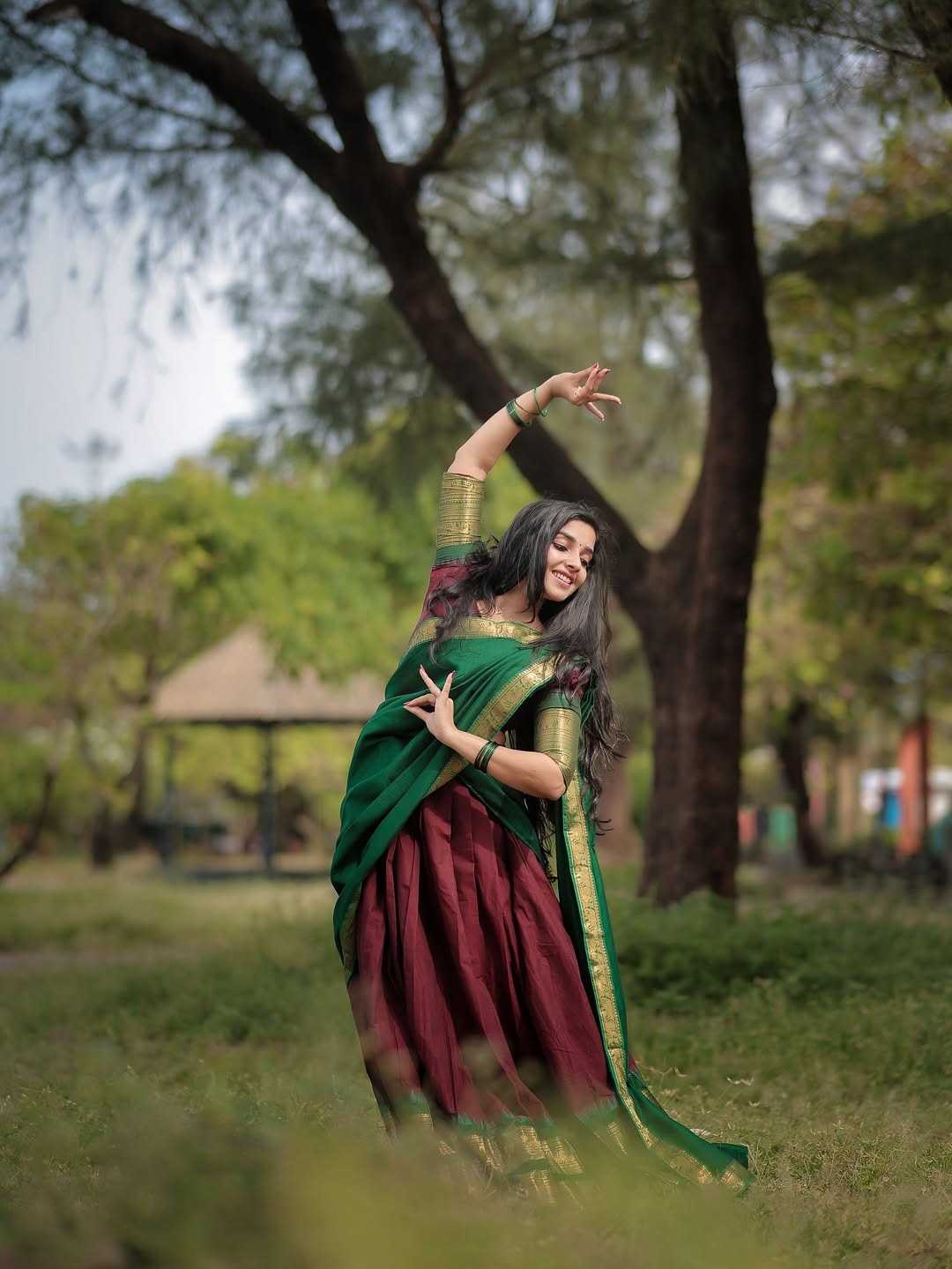 Kanjivaram Silk Designer Lehenga