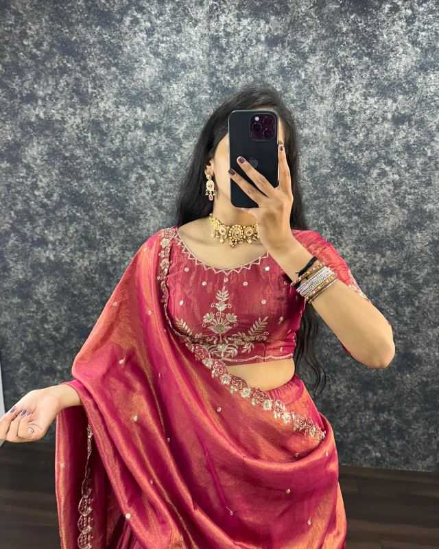 Cotton Embroidered Lehenga