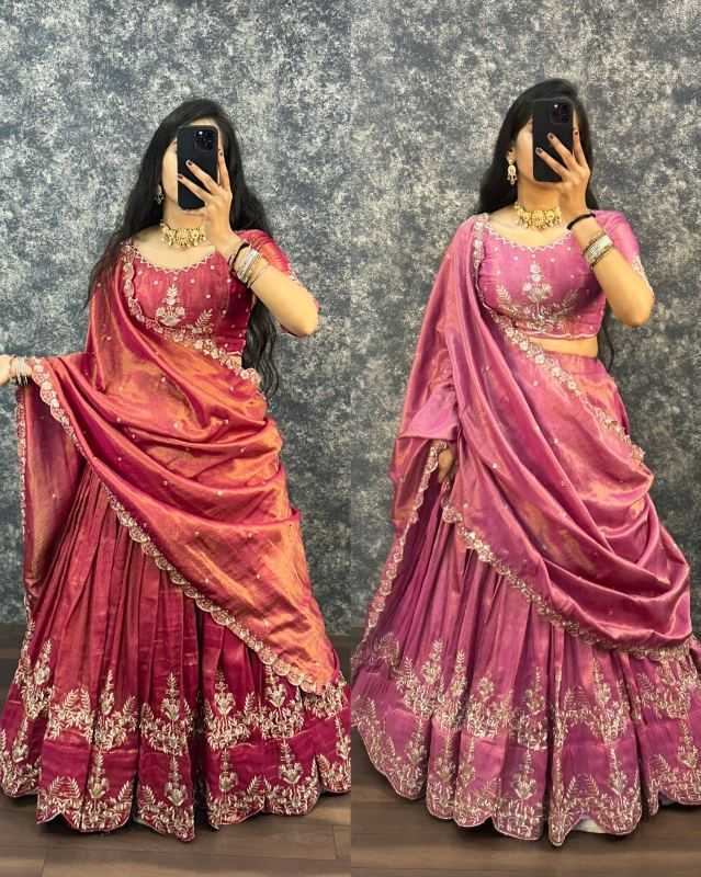 Cotton Embroidered Lehenga
