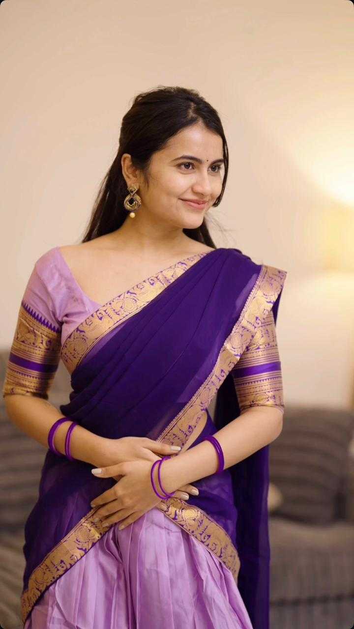 Kanjivaram Silk Designer Lehenga