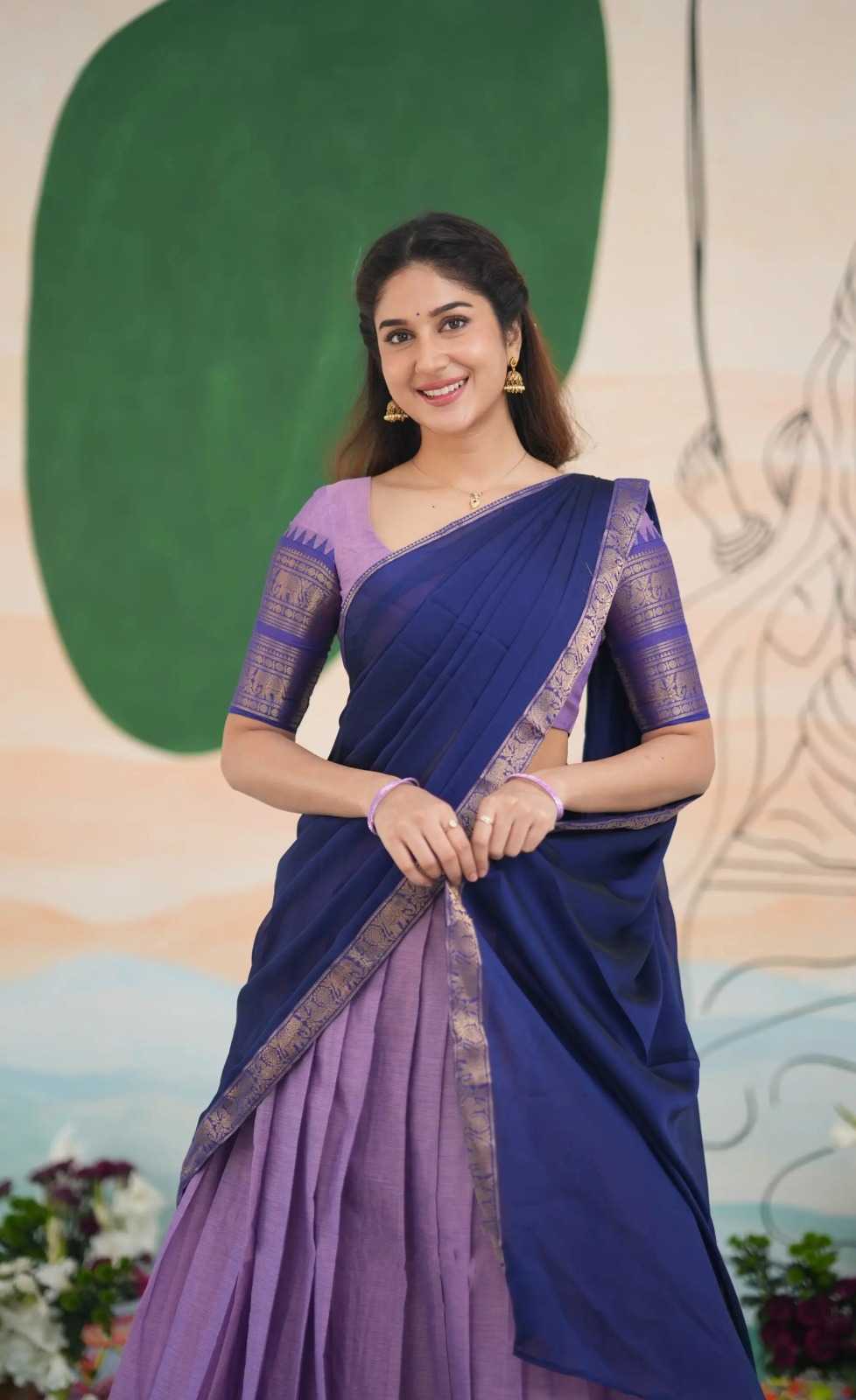 Kanjivaram Silk Designer Lehenga