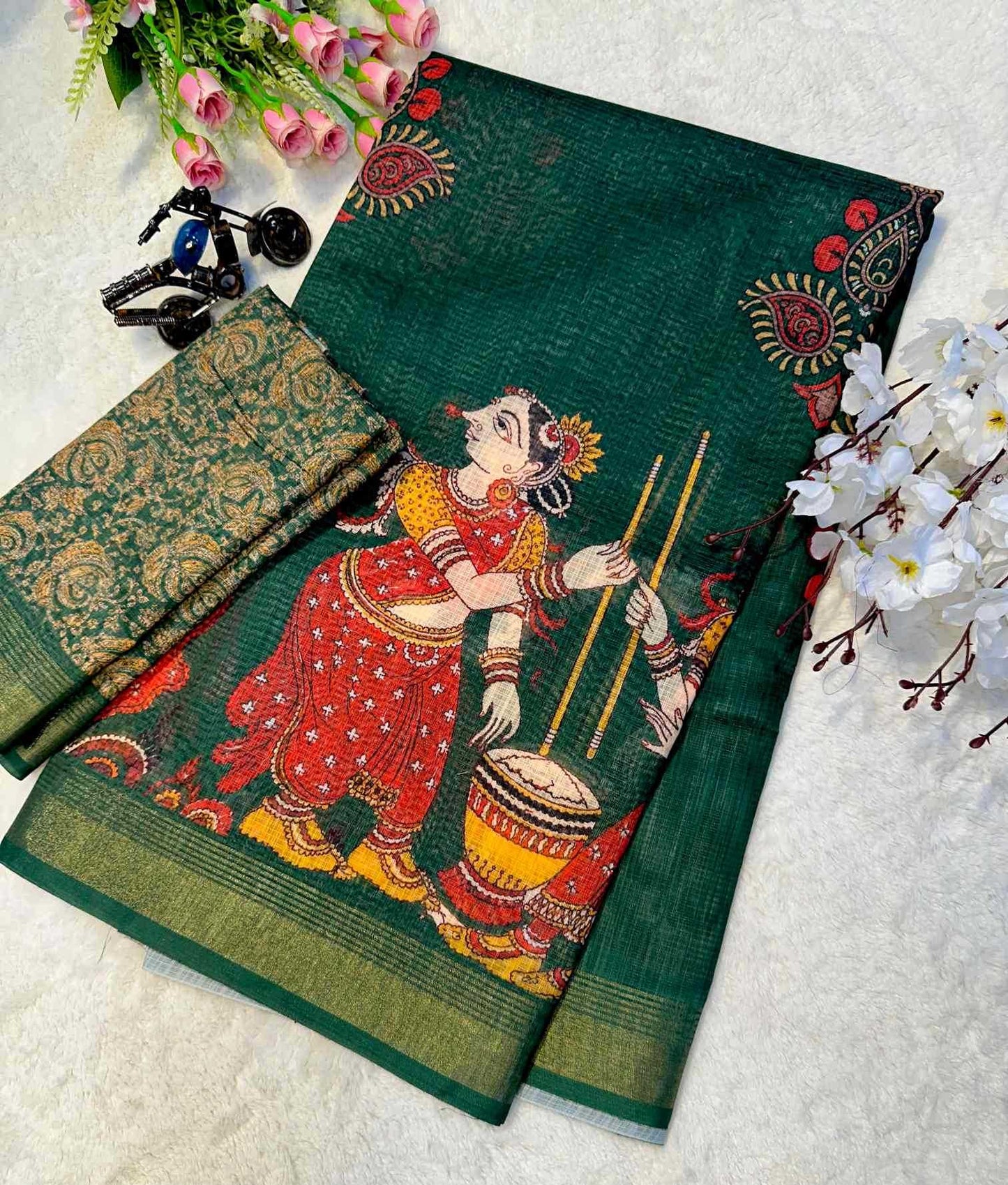 Tussar Silk Saree