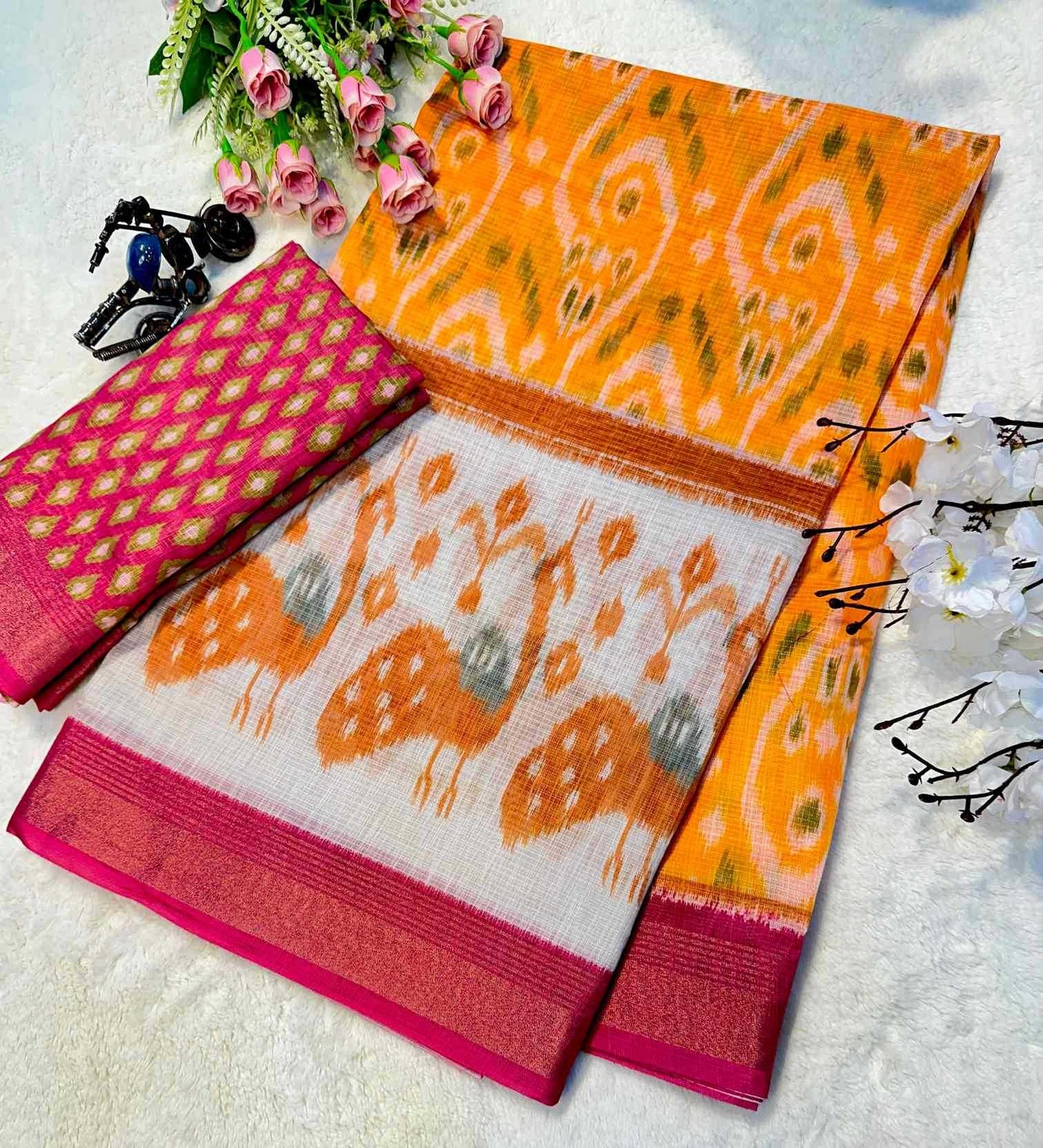 Tussar Silk Saree
