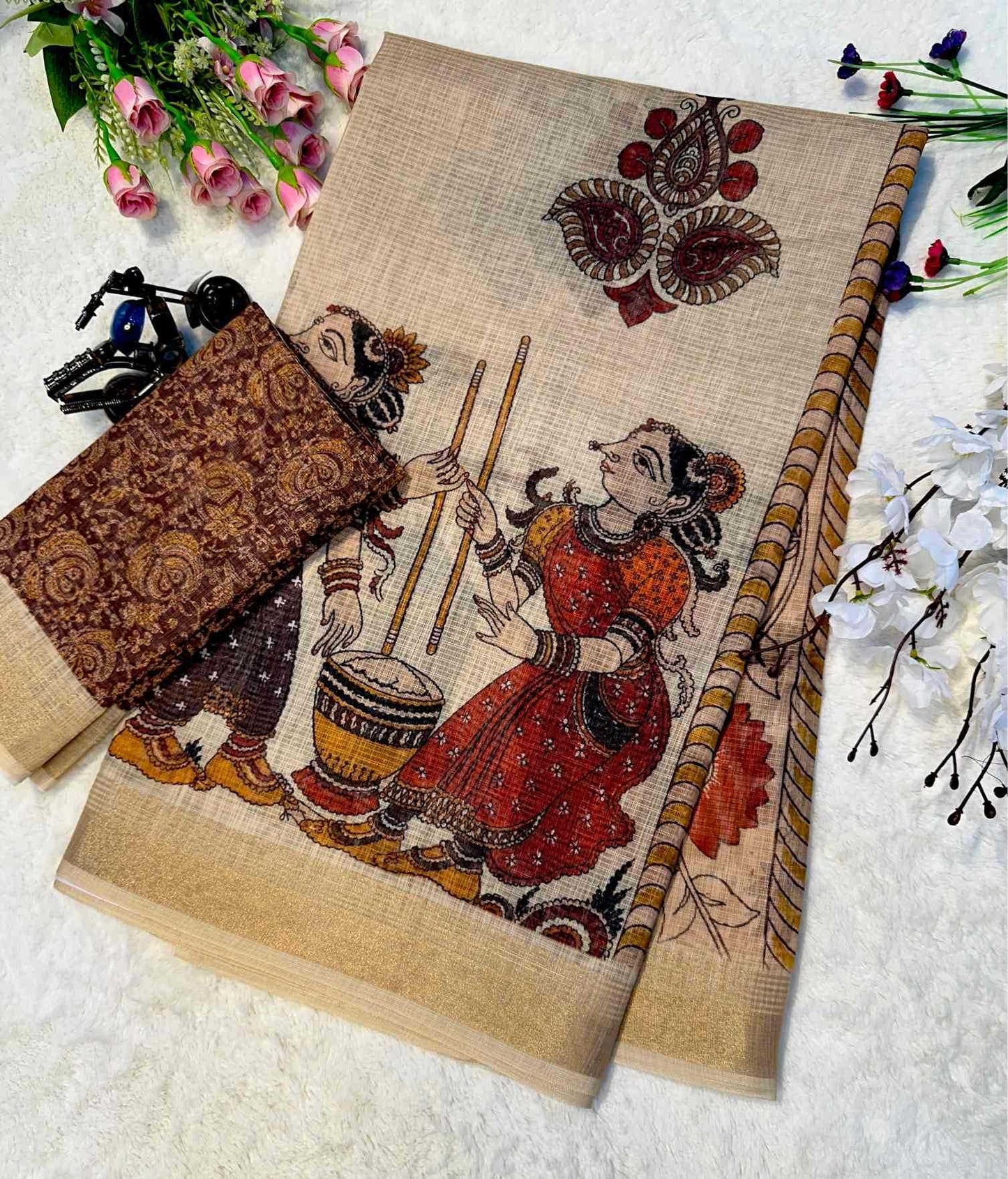 Tussar Silk Saree
