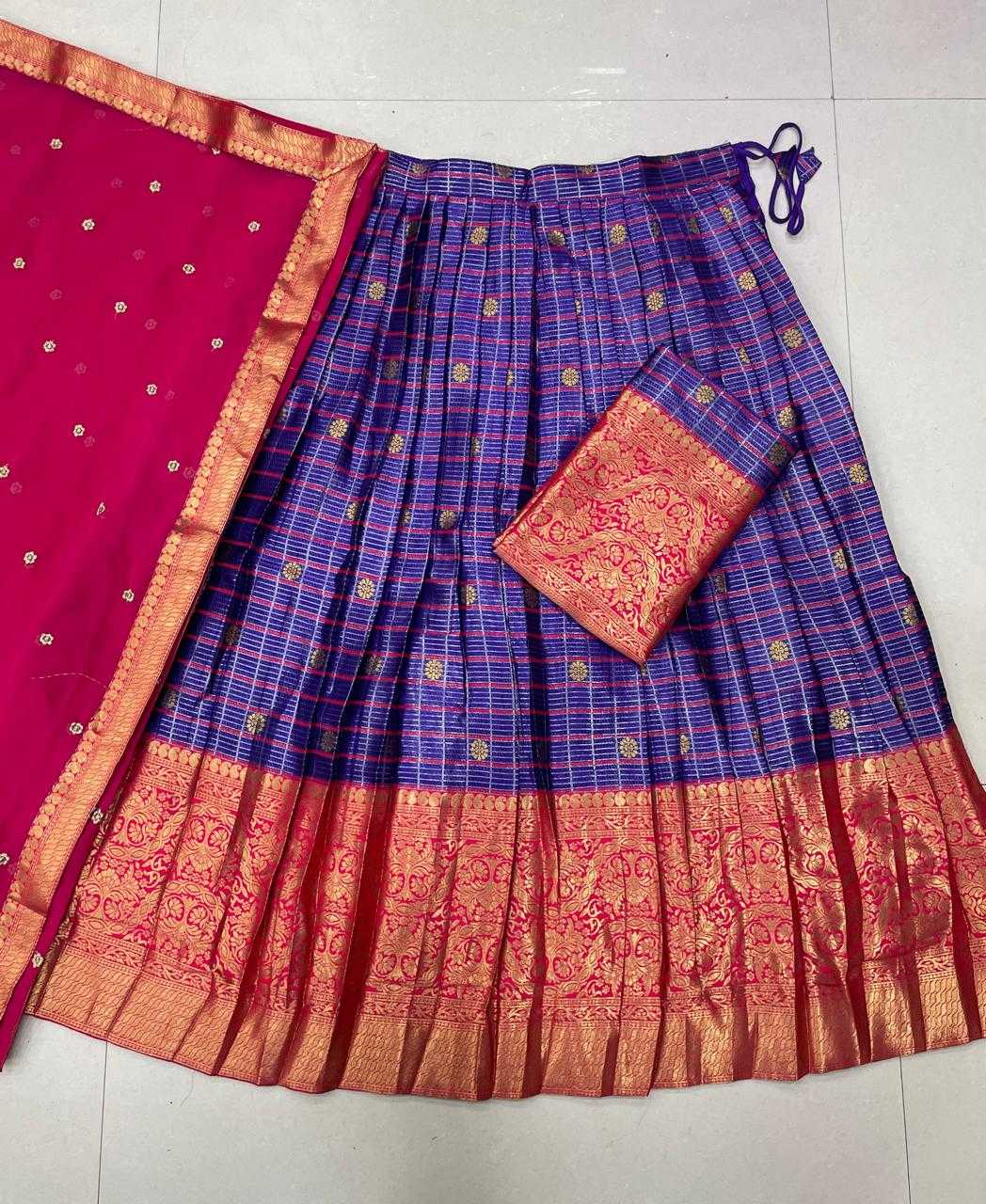 Arshvika Kanjivaram Silk Traditional Lehenga