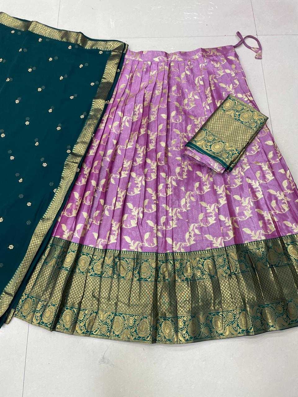 Arshvika Kanjivaram Silk Traditional Lehenga