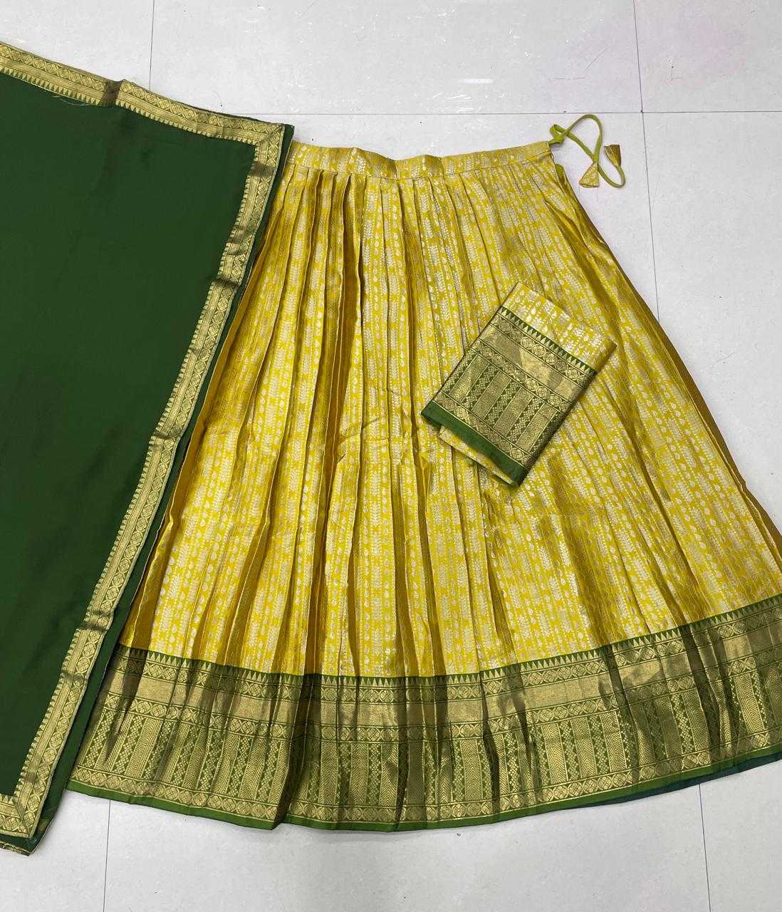 Arshvika Kanjivaram Silk Traditional Lehenga