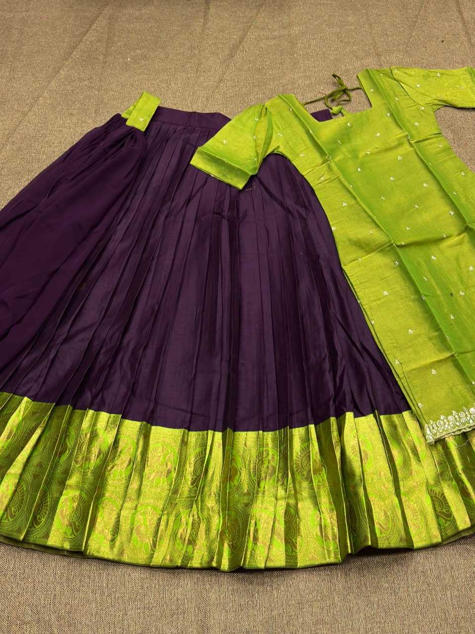Soft Tissue Designer Lehenga Choli