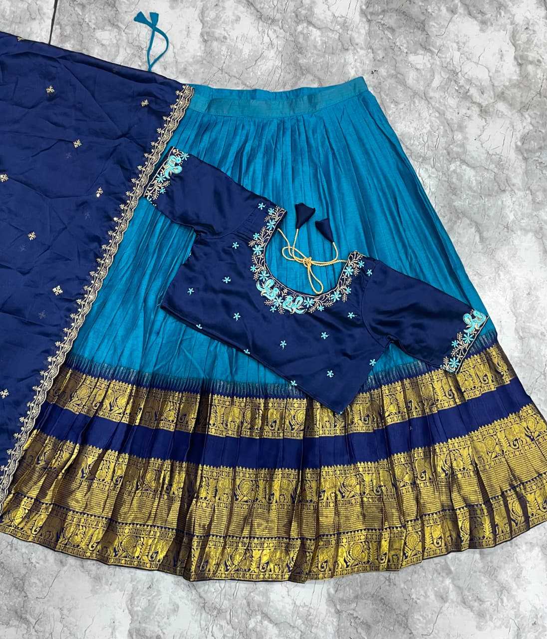Kanjivaram Silk Traditional Lehenga