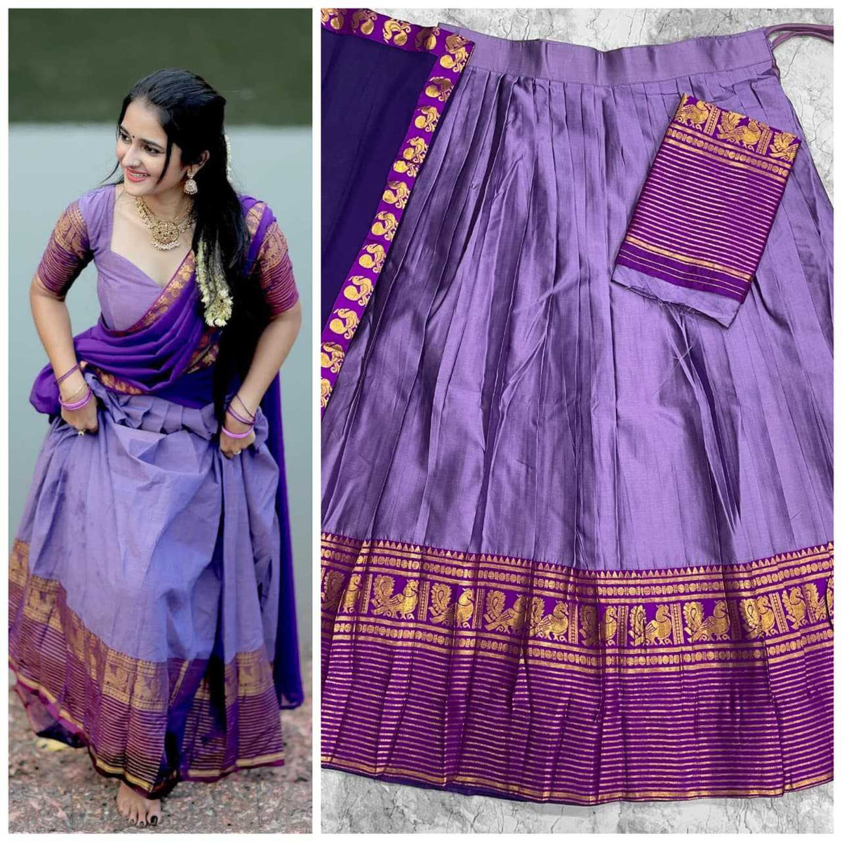 Kanci Cottan Cotton Designer Lehenga