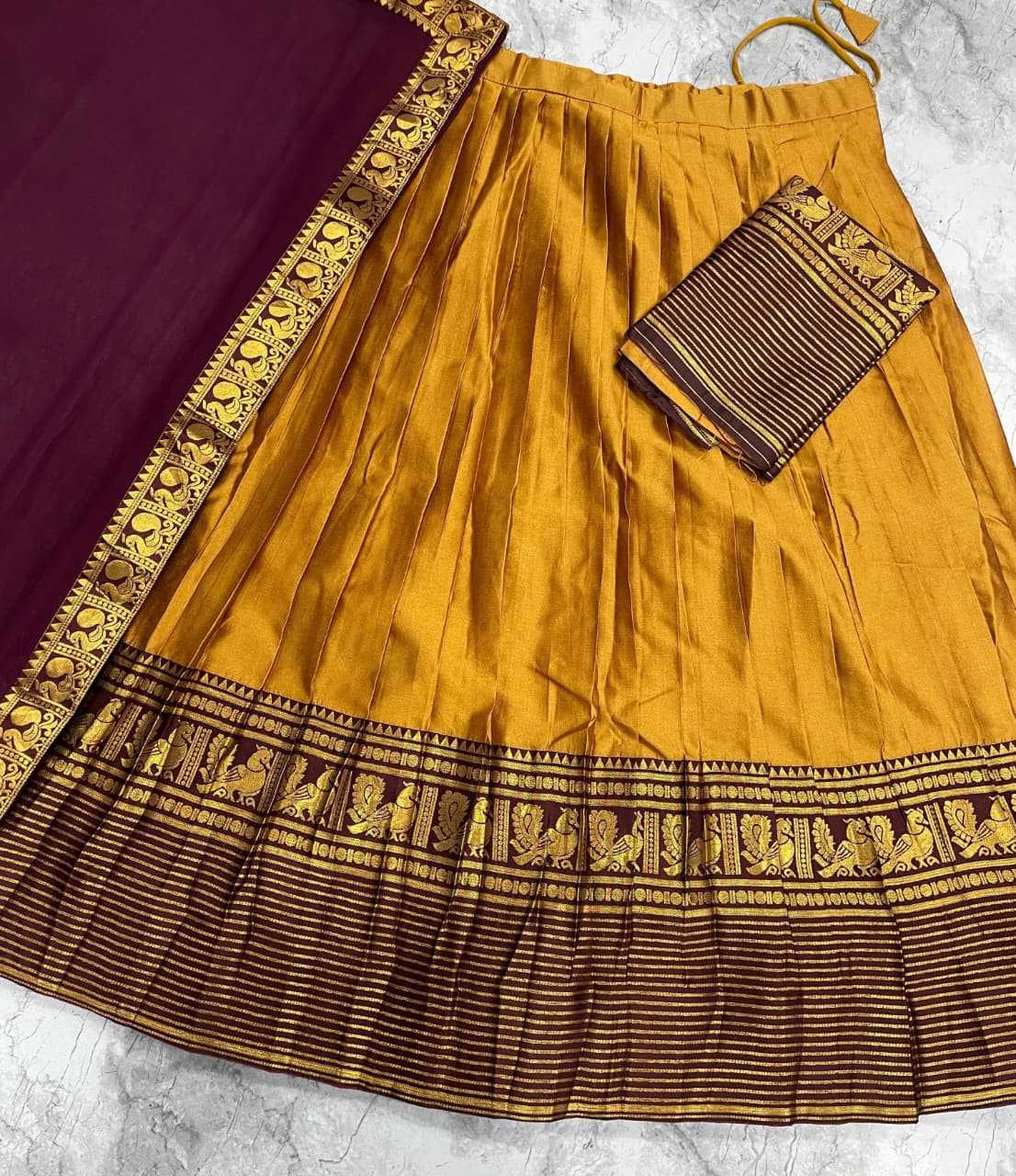 Kanci Cottan Cotton Designer Lehenga