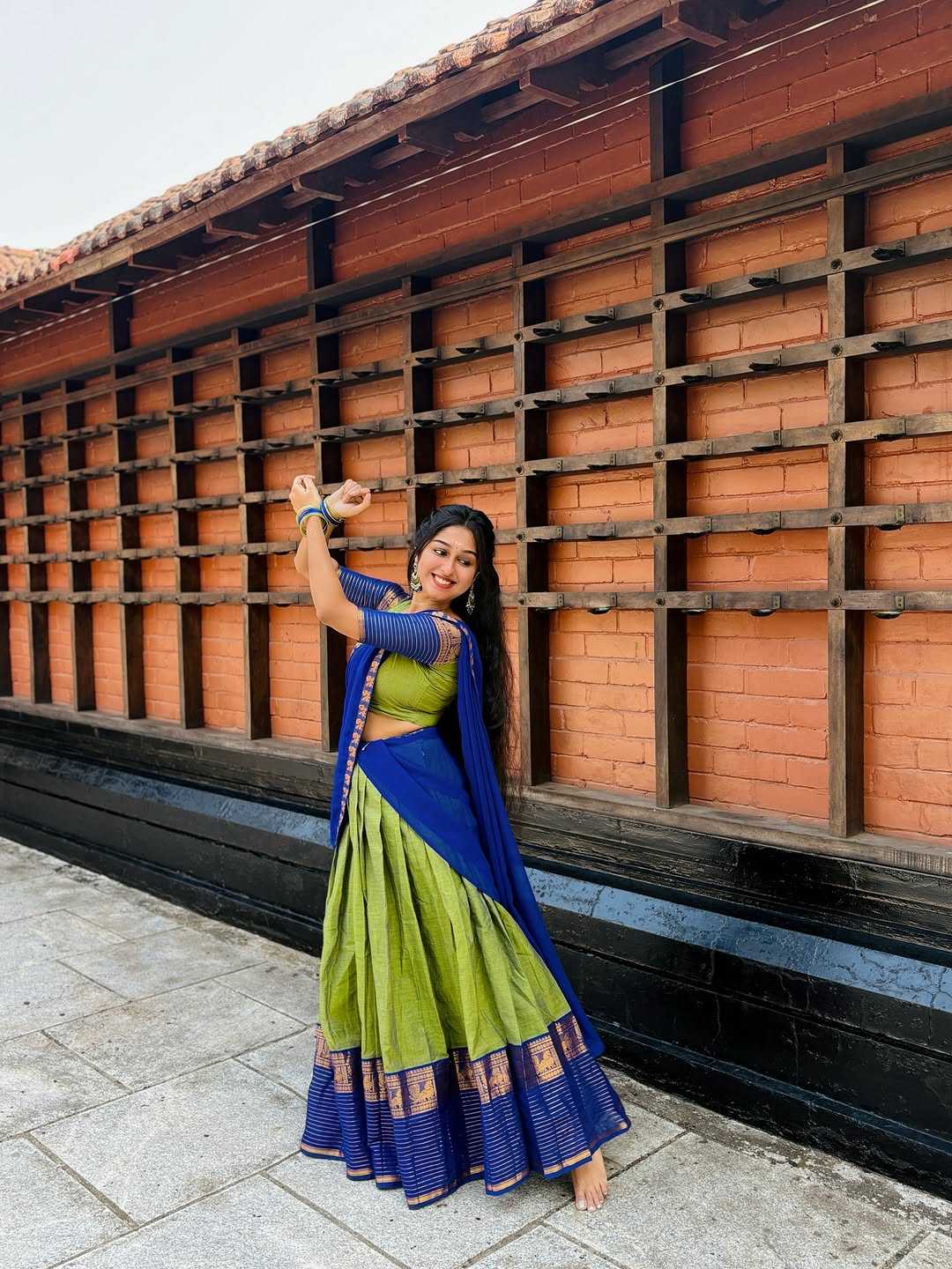 Kanci Cottan Cotton Designer Lehenga