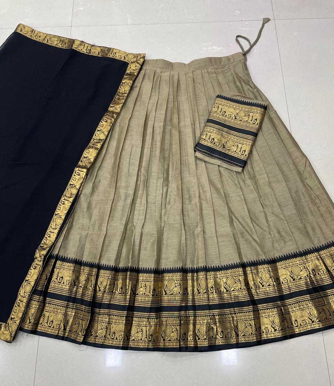 Cotton Designer Lehenga in Hot Pink