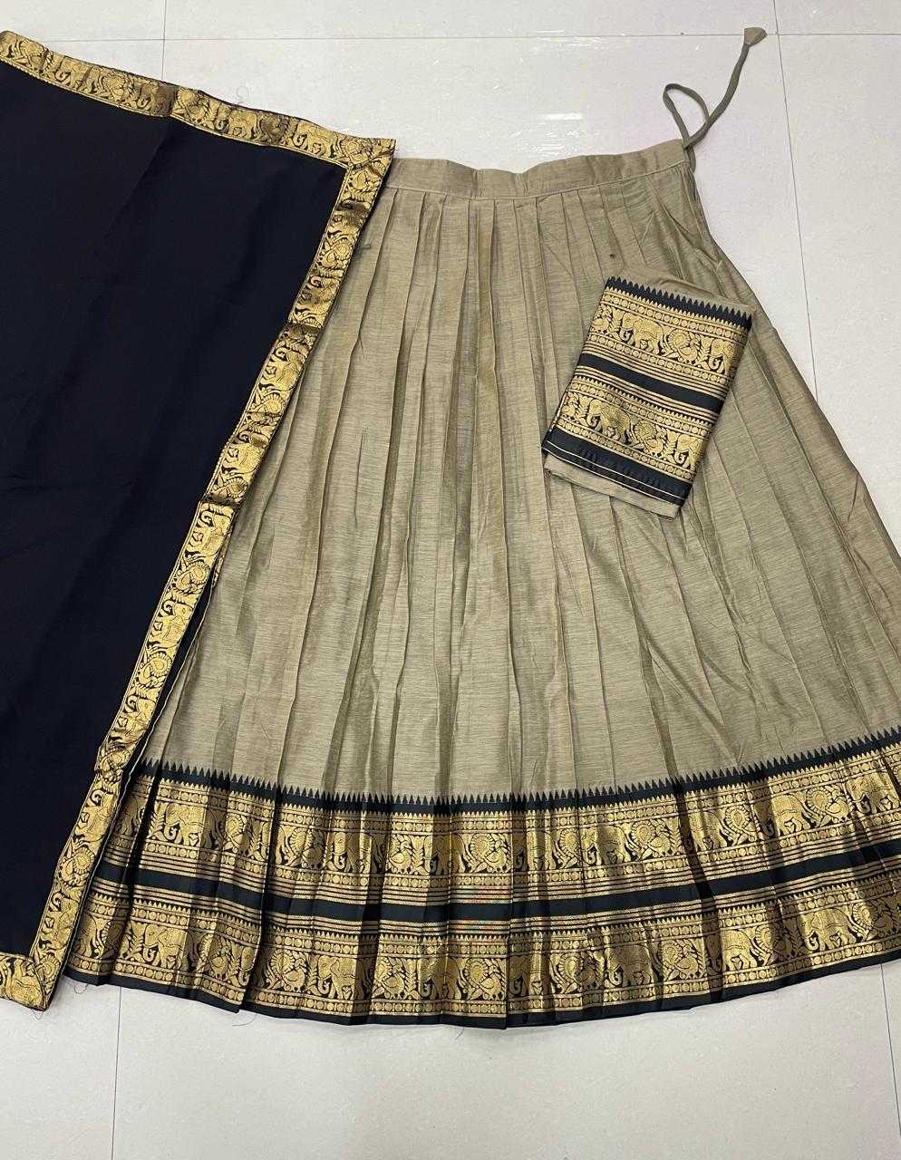 Cotton Designer Lehenga in Hot Pink